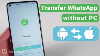 The Ultimate Way for WhatsApp Transfer without PC  iCareFone Transfer to iOS [upl. by Bartle]