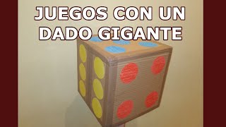 Juegos con un DADO GIGANTE [upl. by Eicaj]