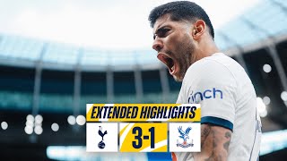 TOTTENHAM HOTSPUR 31 CRYSTAL PALACE  EXTENDED PREMIER LEAGUE HIGHLIGHTS [upl. by Harriette]