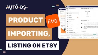 How To Add Products On Etsy To Dropship Automated Product Importing [upl. by Martineau673]