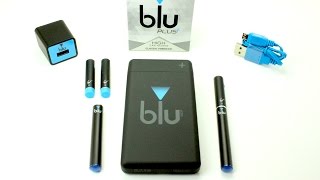 blu eCigs blu PLUS Rechargeable Electronic Cigarette Starter Kit Review [upl. by Asilanom]