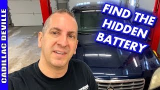 0005 Cadillac Deville Battery Location And How To Test Battery [upl. by Ahsinuq]