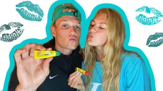 CHAPSTICK KISSING CHALLENGE Juicy [upl. by Proud]