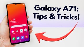 Samsung Galaxy A71  Tips and Tricks Hidden Features [upl. by Emelun825]