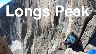 Longs Peak The Cable Keyhole Lollypop [upl. by Ahtoelc134]