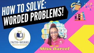 How to solve Math Worded problems [upl. by Mattland552]