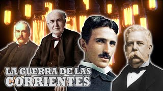 La Guerra de las Corrientes ⚡ Tesla Vs Edison por el Dominio Eléctrico [upl. by Jecho111]