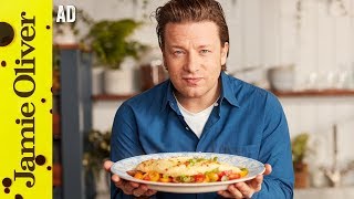 Scrambled Egg Omelette  Jamie Oliver  AD [upl. by Anirroc]