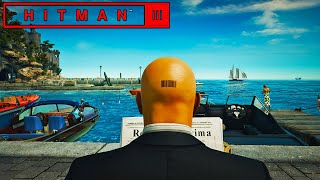 HITMAN 3  Sapienza WORLD OF TOMORROW Master Silent Assassin Suit Only [upl. by Kassab879]