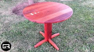 MESA DE MADERA RECICLADA  BUILDING TABLE FROM RECLAIMED WOOD [upl. by Gabe232]