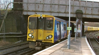 Half an Hour at 216  Birkenhead North Station 1022017  Class 507 508 terminus [upl. by Klusek]