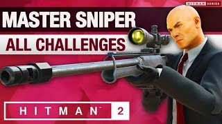 HITMAN 2 Sapienza  quotMaster Sniperquot Challenge Pack [upl. by Bekelja362]