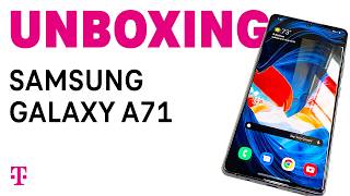 Samsung Galaxy A71 5G Phone Unboxing  TMobile [upl. by Norford]