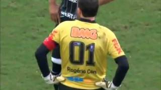 Goalkeeper Rogerio Cenis 100th career goal [upl. by Hadden]