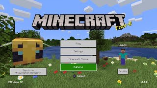 Minecraft Playstation 4 Edition Lets Play Part 1  CREEPER ATTACK Gameplay Walkthrough [upl. by Cirenoj]