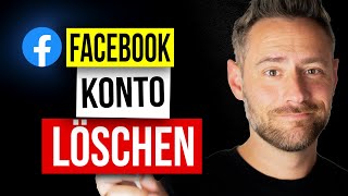 Facebook Account löschen SCHNELL Anleitung  Konto löschen [upl. by Phillie]