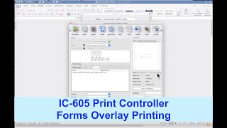 Konica Minolta print controller  forms printing [upl. by Tnerb520]