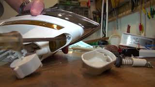 Rowenta DE833 Steam Iron Disassembly Tutorial [upl. by Arza]