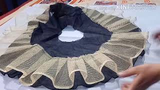 DIY Baby Frock Cutting And Stitching For 3 To 4 Year GirlParty Wear Baby Gown Kaise Banaen [upl. by Doy]