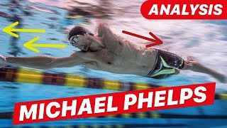 Michael Phelps Freestyle Stroke Analysis [upl. by Mona]