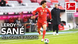 Leroy Sané  All Goals amp Assists 202021 so far [upl. by Aicerg756]