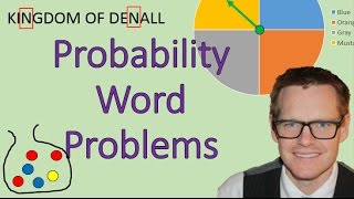 Probability Word Problems Simplifying Math [upl. by Renee506]