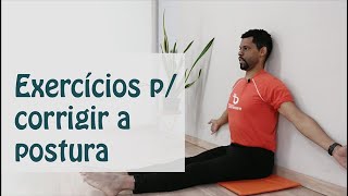 Exercícios para corrigir postura  RPG  Dr Rodrigo Lopes [upl. by Nahseez]