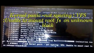 Kernel panic not syncing Unable to mount root mint 19  ubuntu [upl. by Doralynne598]