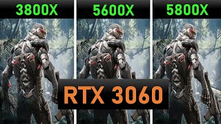 Ryzen 3800x vs 5600x vs 5800x  14 Games Benchmarks [upl. by Vallo]