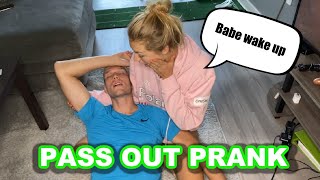 Pass Out Prank On Girlfriend Cute Reaction [upl. by Brown]