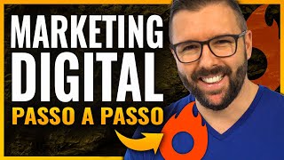 MARKETING DIGITAL PARA INICIANTES Processo Completo Passo a Passo [upl. by Ecnerat]