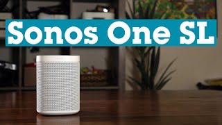 Sonos One SL streaming music speaker  Crutchfield [upl. by Nomyaw]