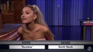 Ariana Grande singing quotHumblequot in Goth Rock voice [upl. by Hebel]