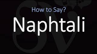 How to Pronounce Naphtali CORRECTLY [upl. by Aliemaj]