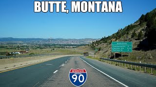 2K22 EP 83 Interstate 90 in Montana Three Forks to Butte  Crossing the Continental Divide [upl. by Yboc708]