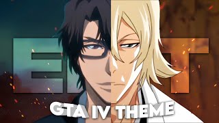 Aizen x Urahara  GTA IV Theme Edit [upl. by Lokin943]