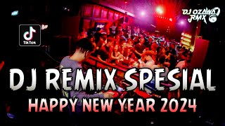 DJ REMIX SPESIAL HAPPY NEW YEAR 2024  DJ Dugem Full Bass  DUGEM NONSTOP TERBARU [upl. by Alyson230]