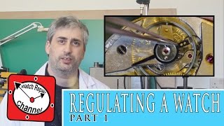 How to regulate a mechanical watch  watch repair tutorial [upl. by Ortrud817]