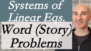 Systems of Linear Equations Word Problems [upl. by Enawtna]