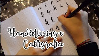 COME FARE L’HANDLETTERING E MIGLIORARE LA PROPRIA CALLIGRAFIA🌟 SL [upl. by Hazaki]